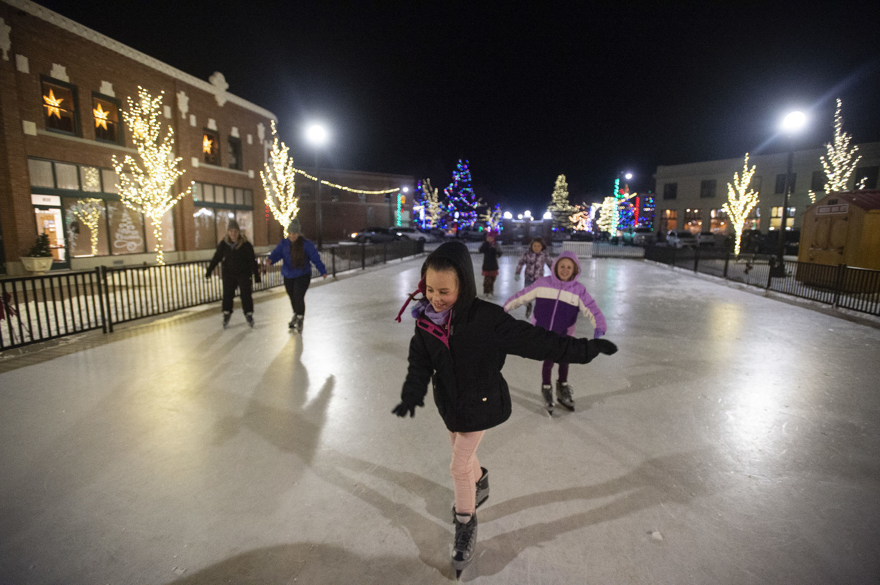 Rupert Square lights up